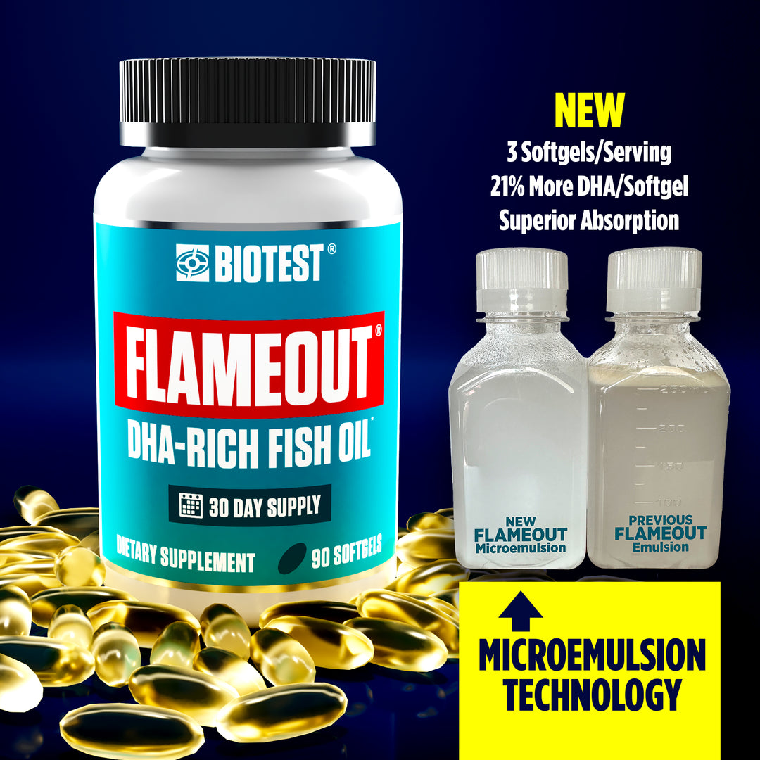 Flameout DHA-Rich Fish Oil