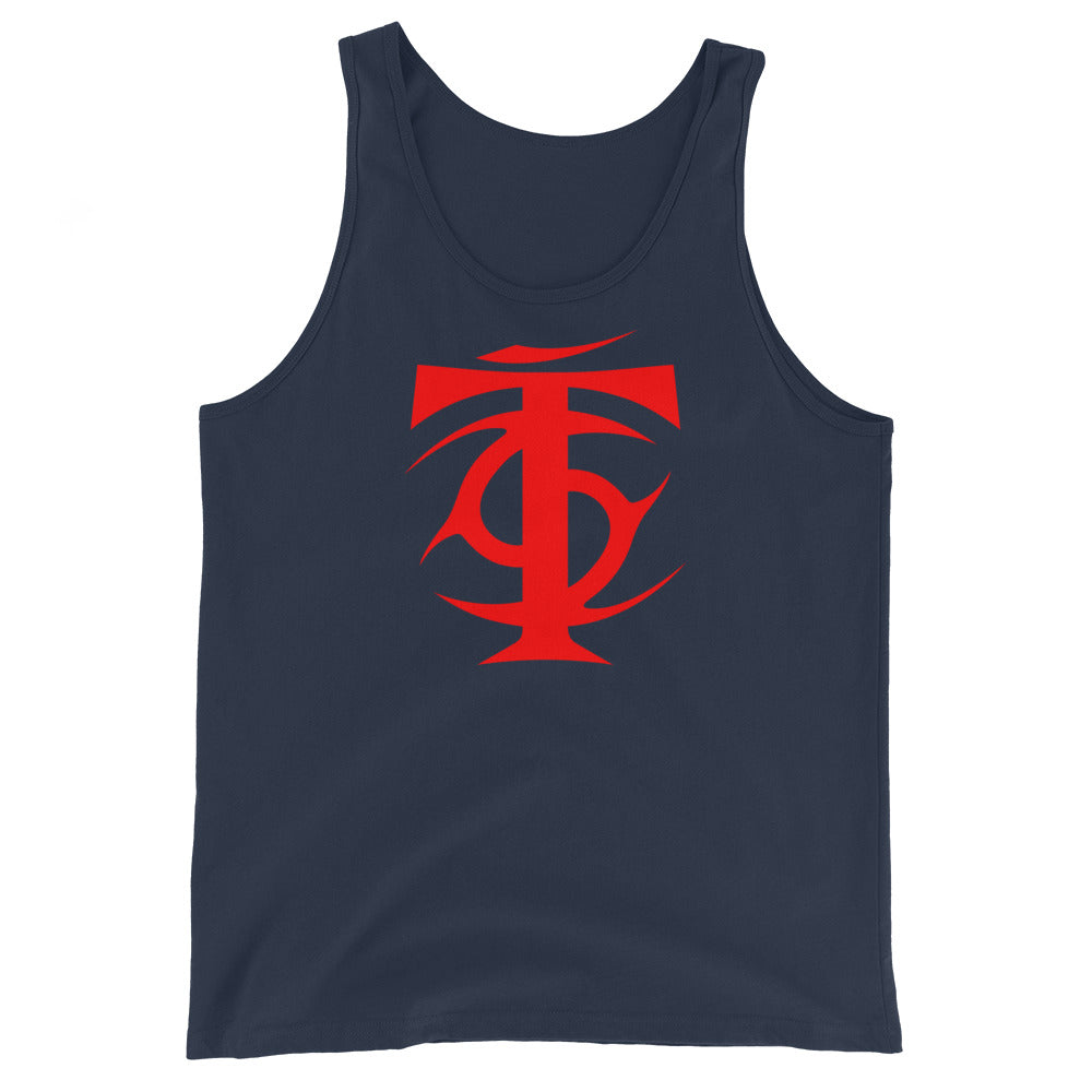 T Nation Men's Tank Top - Red Logo