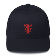 T Nation Structured Flexfit Cap - Red Logo