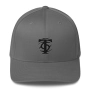 T Nation Structured Flexfit Cap - Black Logo
